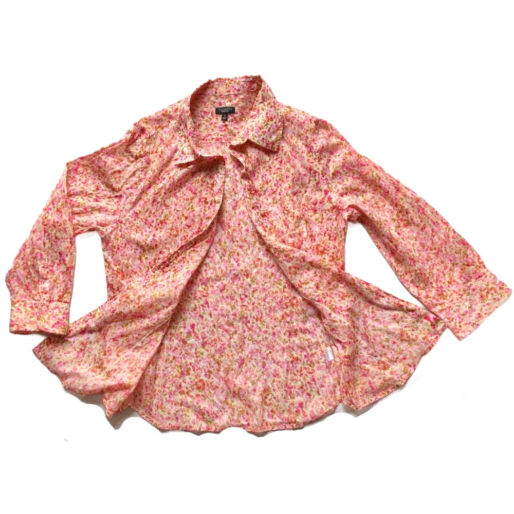 TALBOTS | 100% cotton button down size 12